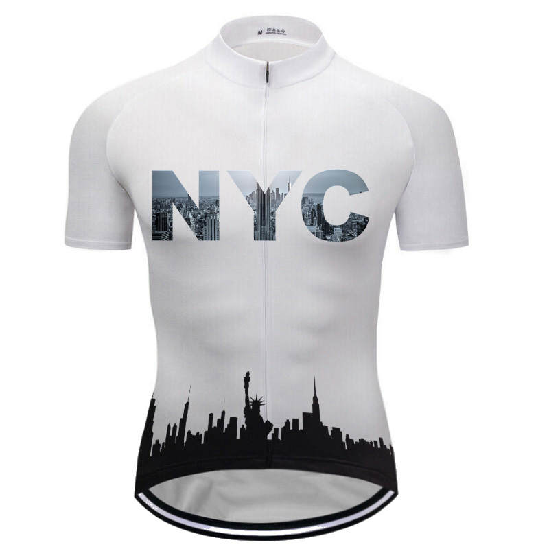 Mountain Biking York - Camisa de ciclismo de Nova York,