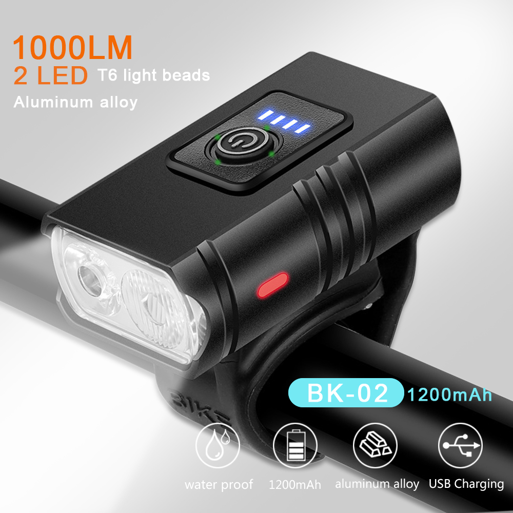 Mountain Biking Zone 2 - Conjunto de luz de bicicleta super