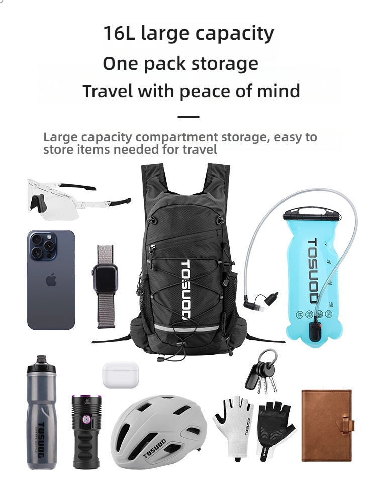 Mochila de Hidratação TOSUOD p - Mountain Biking Hydration Pack avaliação e preço