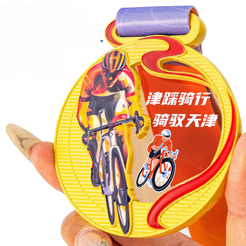 Medalha de metal, medalha de l - Mountain Biking Events avaliação e preço