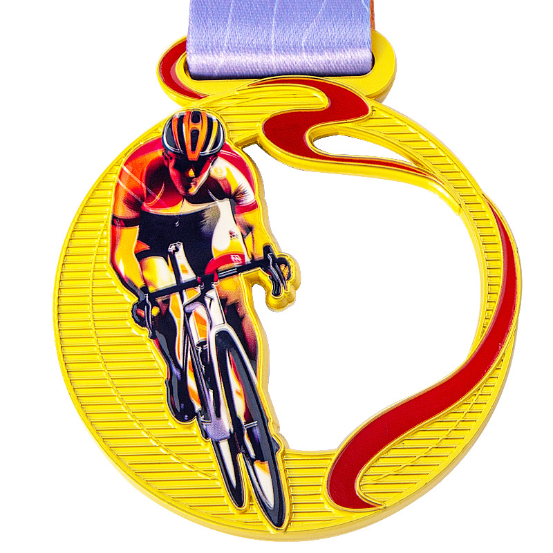 Medalha de metal, medalha de l - Mountain Biking Events avaliação e preço