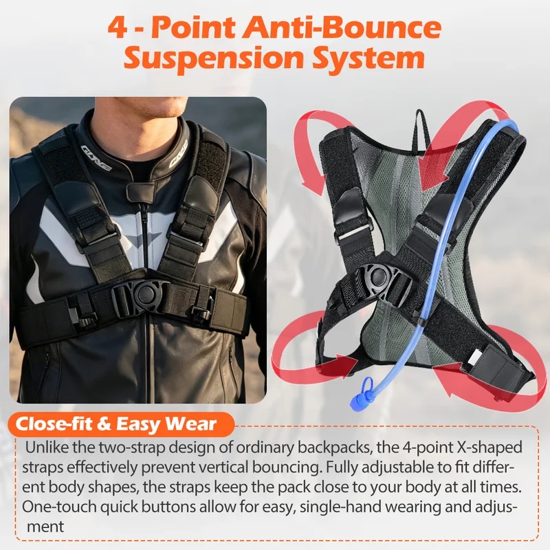 Mochila de Hidratação NEWBOLER - Mountain Biking Hydration Pack avaliação e preço