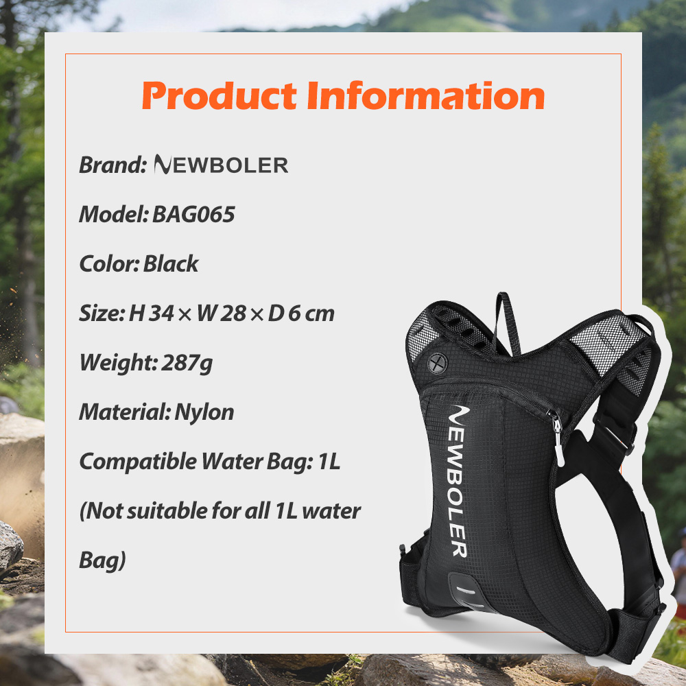 Mochila de Hidratação NEWBOLER - Mountain Biking Hydration Pack avaliação e preço