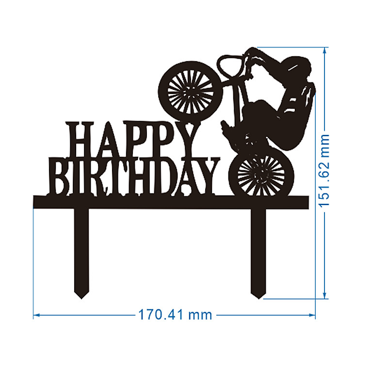 Topo de Bolo Personalizado par - Mountain Biking Events avaliação e preço
