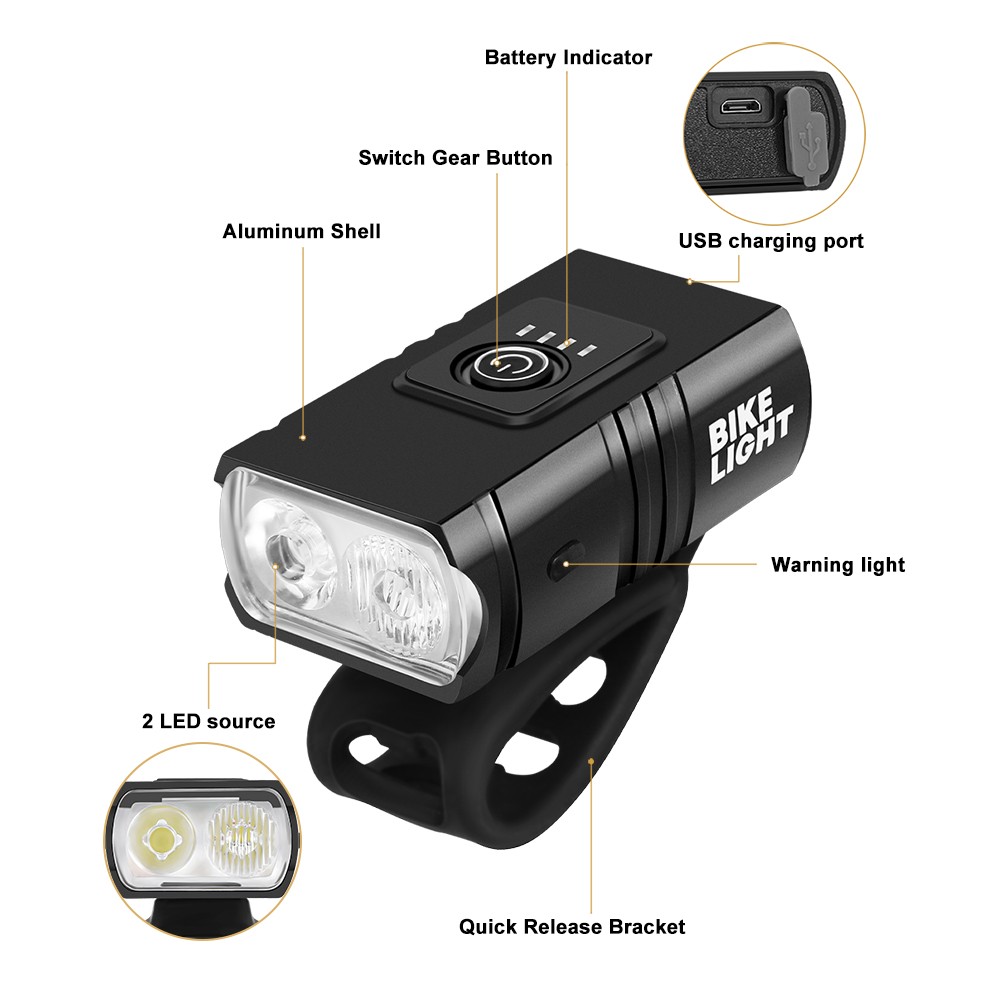 Conjunto de luz de bicicleta s - Mountain Biking Zone 2 avaliação e preço