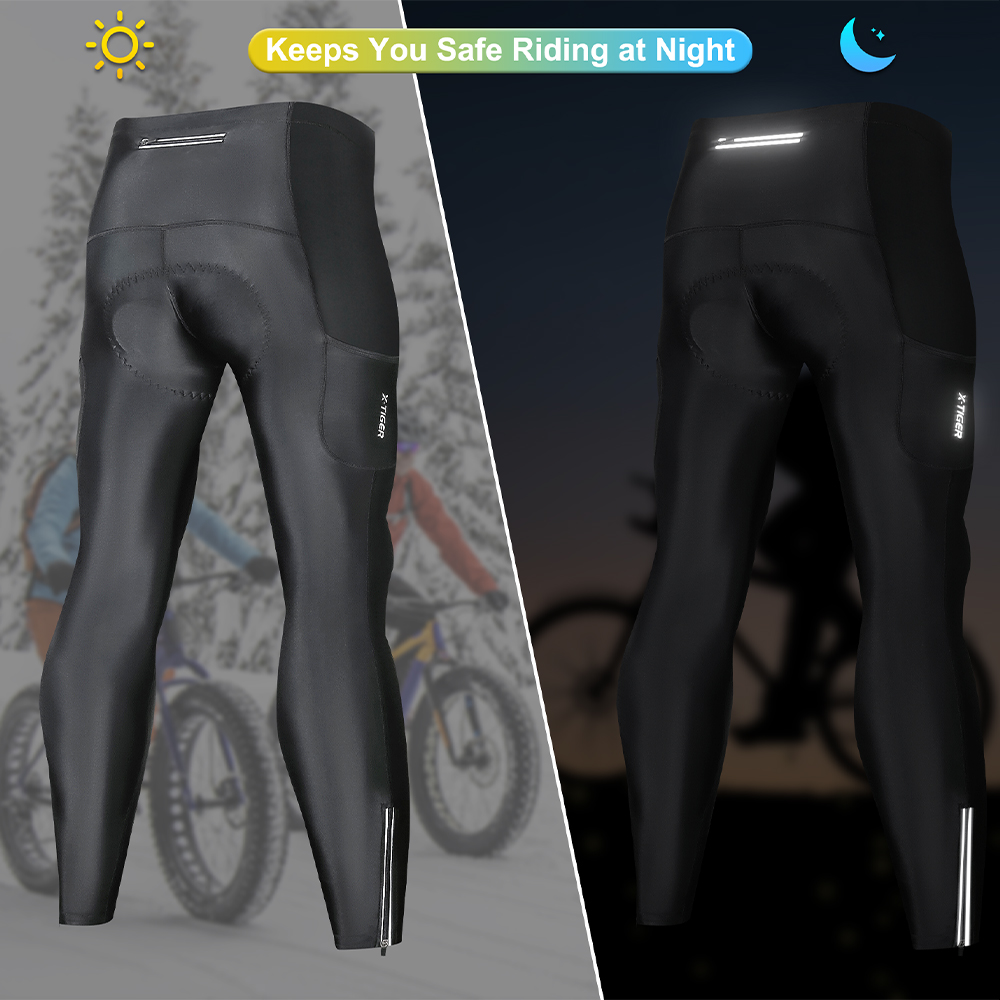 Calças de Ciclismo X-TIGER par - Mountain Biking Gifts avaliação e preço