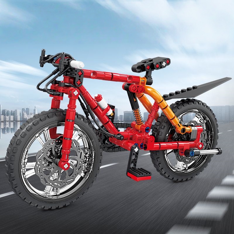 Mais de 200 Peças de Blocos de - Mountain Biking Gifts avaliação e preço