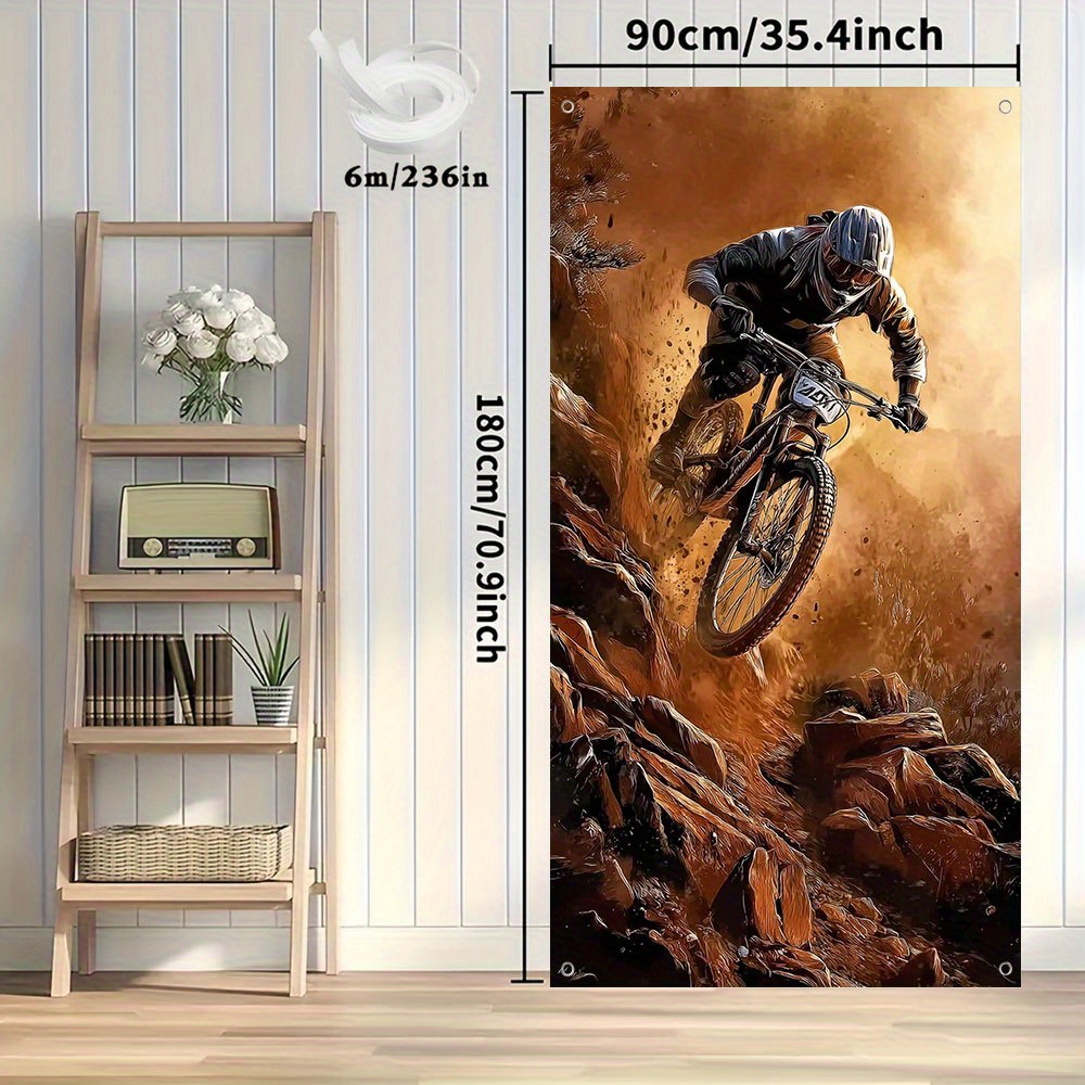 Cortinas planas 2D, banners de - Mountain Biking Events avaliação e preço
